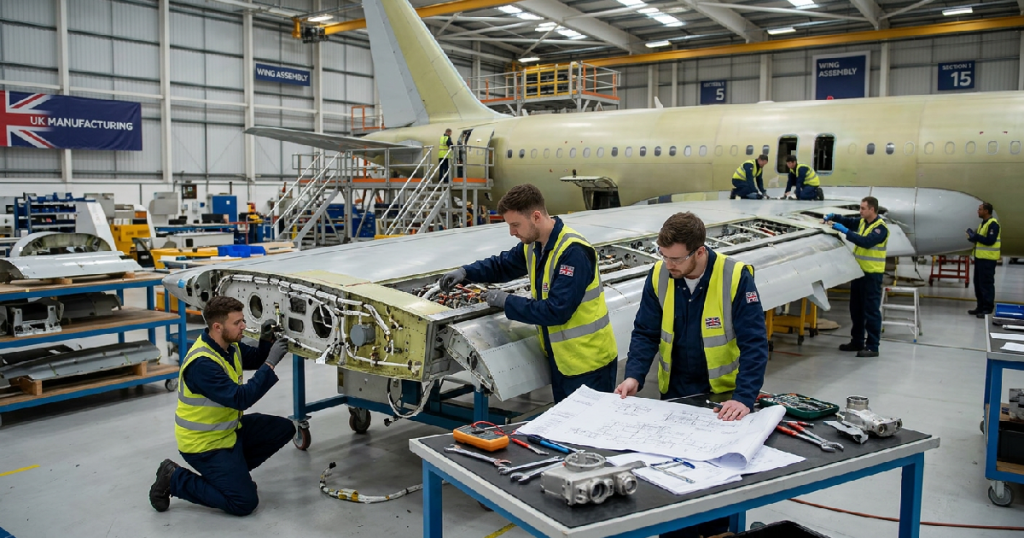UK aerospace sector scales production as aircraft deliveries rise