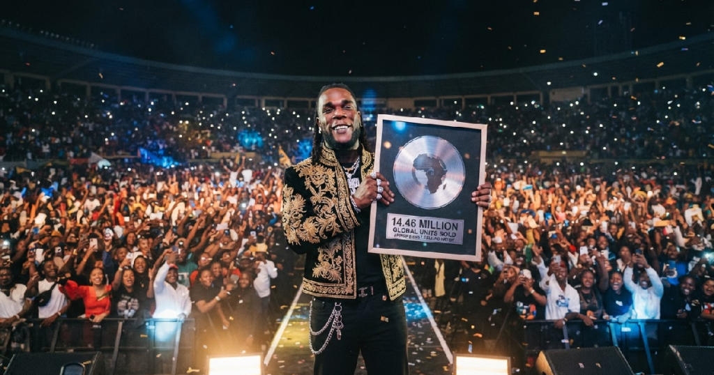 Burna Boy best-selling artist: Burna Boy Shatters Records, Becomes Africa's Best-Selling Artist