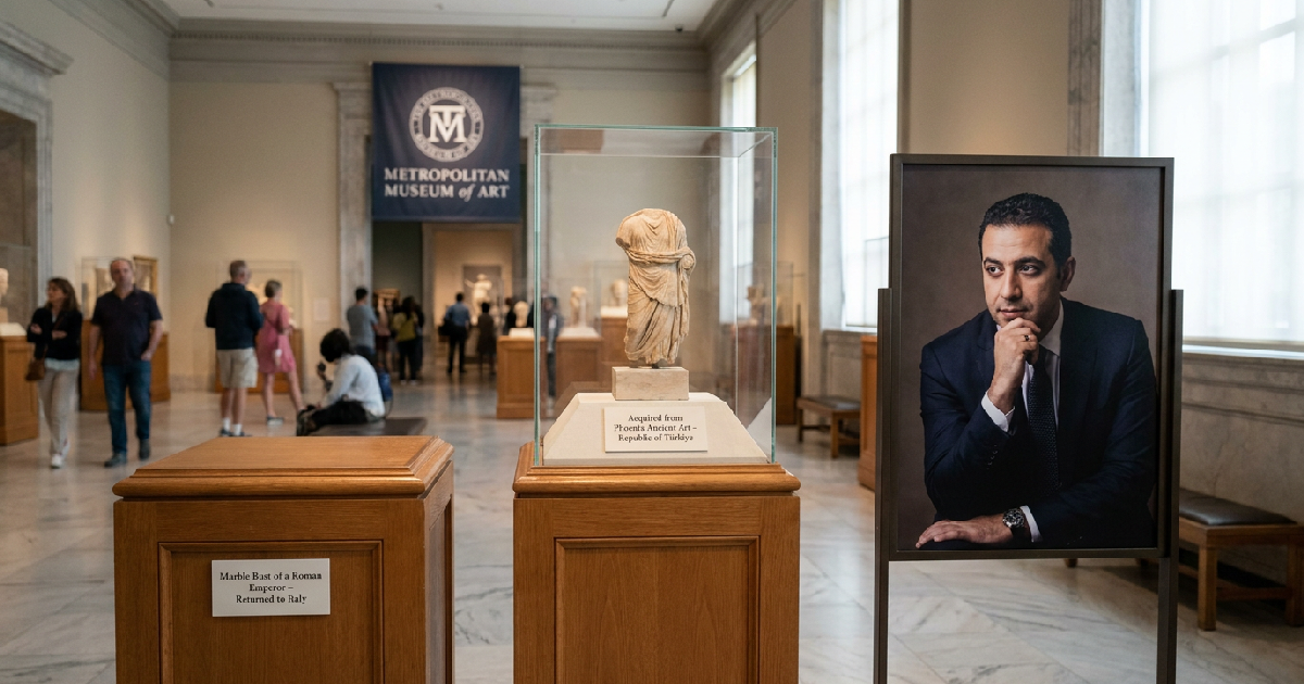 Museums grapple with legacies of antiquities dealers
