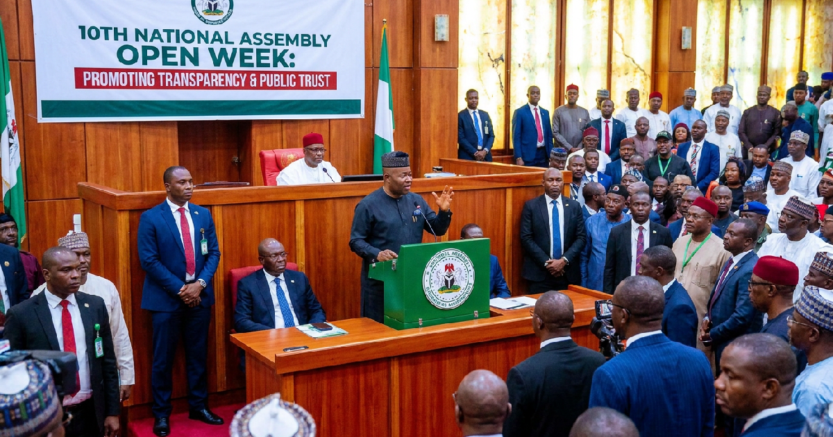 Godswill Akpabio Demands Transparency from Parliament at National Assembly Open Week