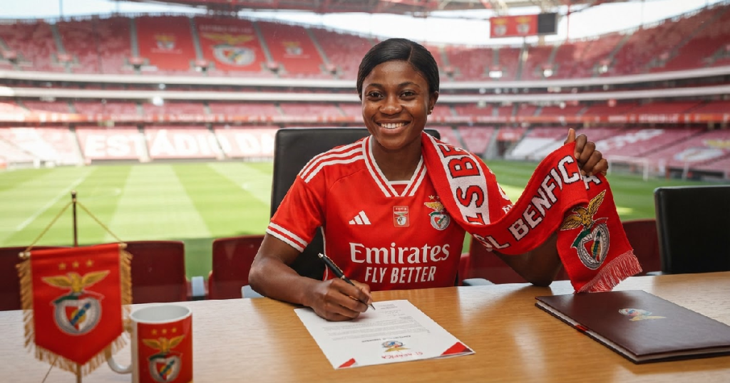 Seimeyeha Janet Akekoromowei Benfica transfer: Benfica signs Seimeyeha Janet Akekoromowei