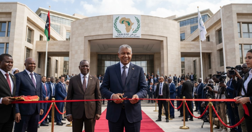 CEN-SAD headquarters: Tripoli's CEN-SAD rebirth: Libya reclaims its African role as headquarters reopens
